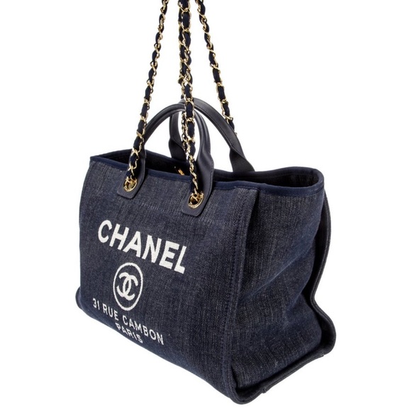 Chanel Deauville Large Tote - Picture 1 of 6